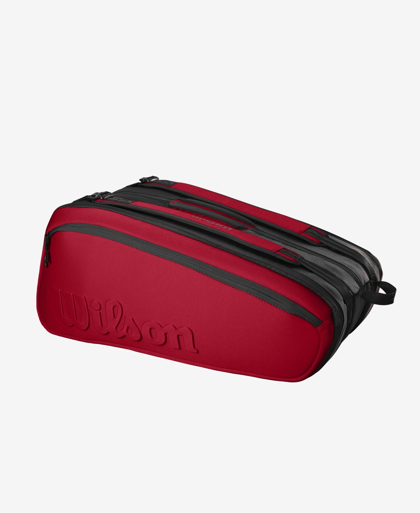 Wilson Clash V2 Super Tour 15 Pack Tennis Bag in Striking Red Hue