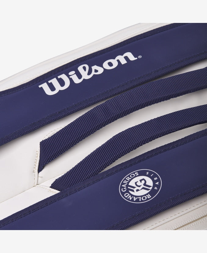 Roland Garros Bag Super Tour 9 Pack by Wilson - Tennis Gear Essential