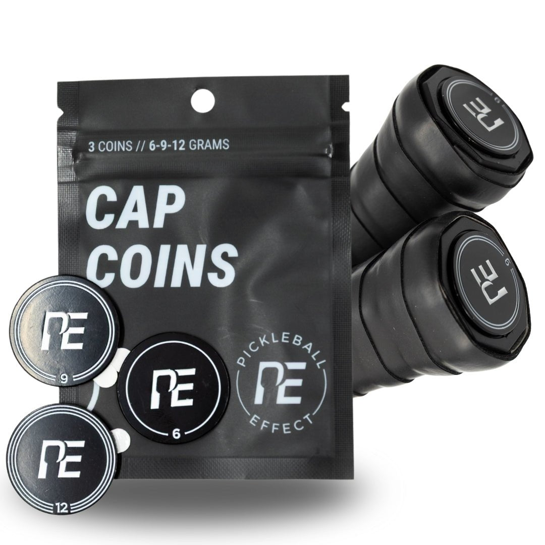 Cap Coin Sampler for Pickleball - 6g, 9g, 12g Test Weights - Racquet Point