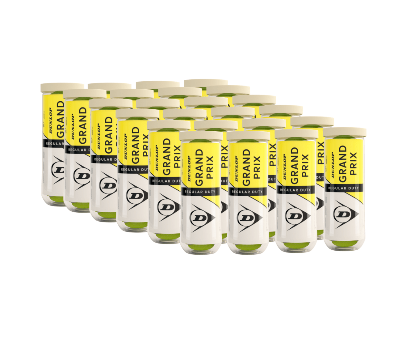 Dunlop Grand Prix Regular Duty Tennis Balls - USTA Approved - Racquet Point