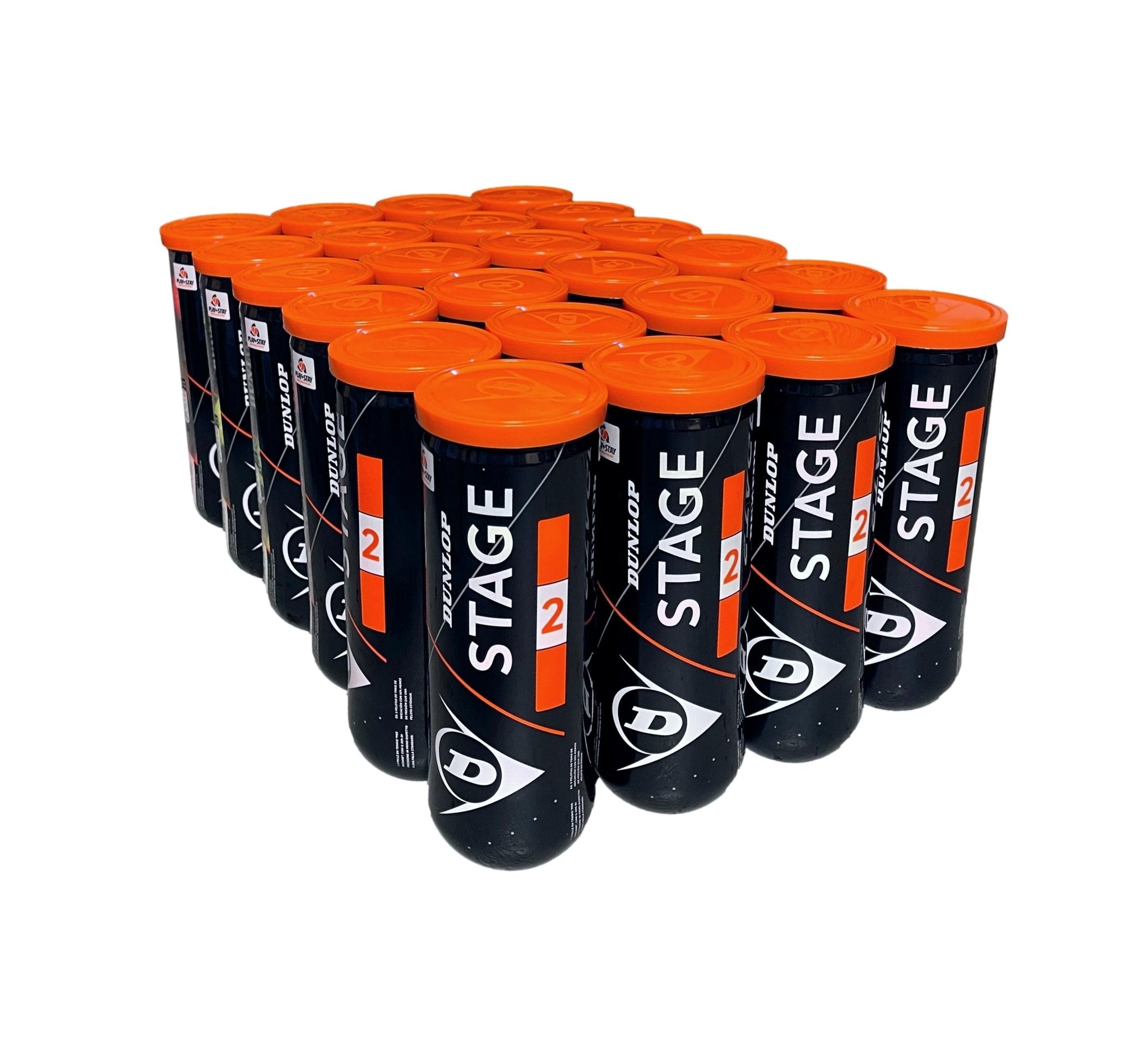 Dunlop Stage 2 Orange Tennis Balls - Case - Racquet Point