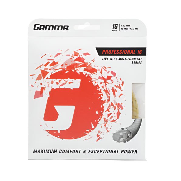 Gamma Professional 16 Tennis String Set - Racquet Point