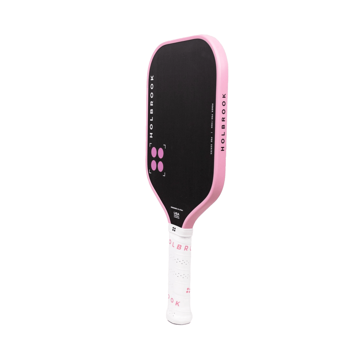 Holbrook Power Pro 14 mm Pink Pickleball Paddle - Racquet Point