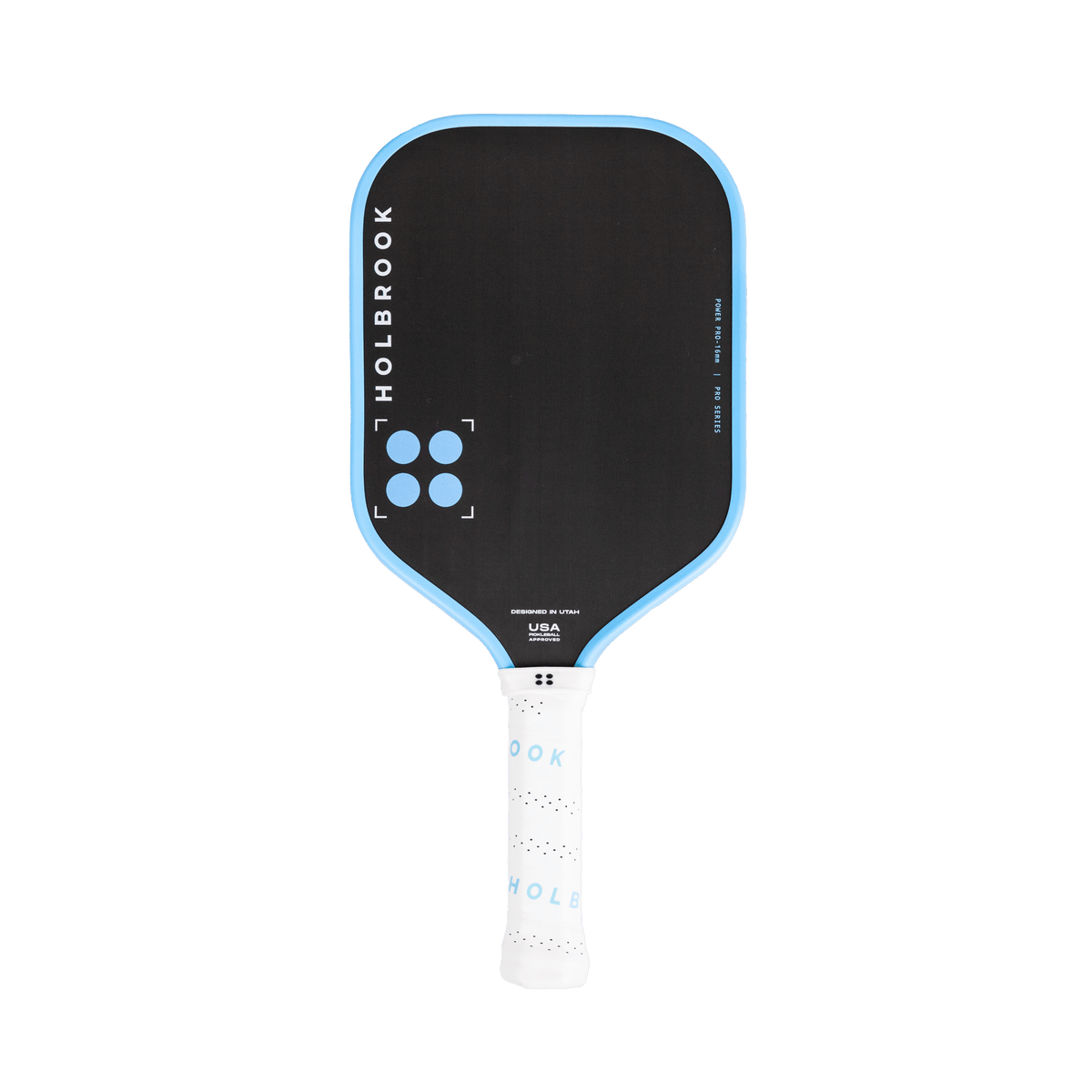 Holbrook Power Pro 16 mm Blue Pickleball Paddle - Racquet Point