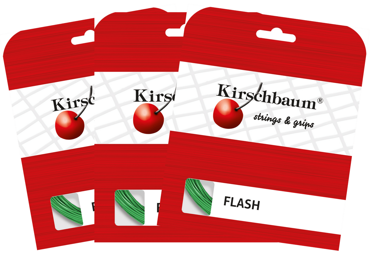 Kirschbaum Flash Tennis String Set - 3 Pack - Racquet Point