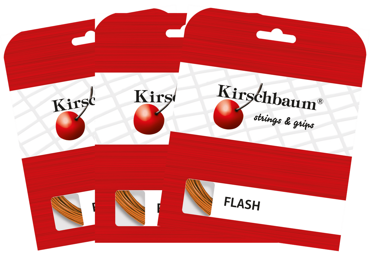 Kirschbaum Flash Tennis String Set - 3 Pack - Racquet Point