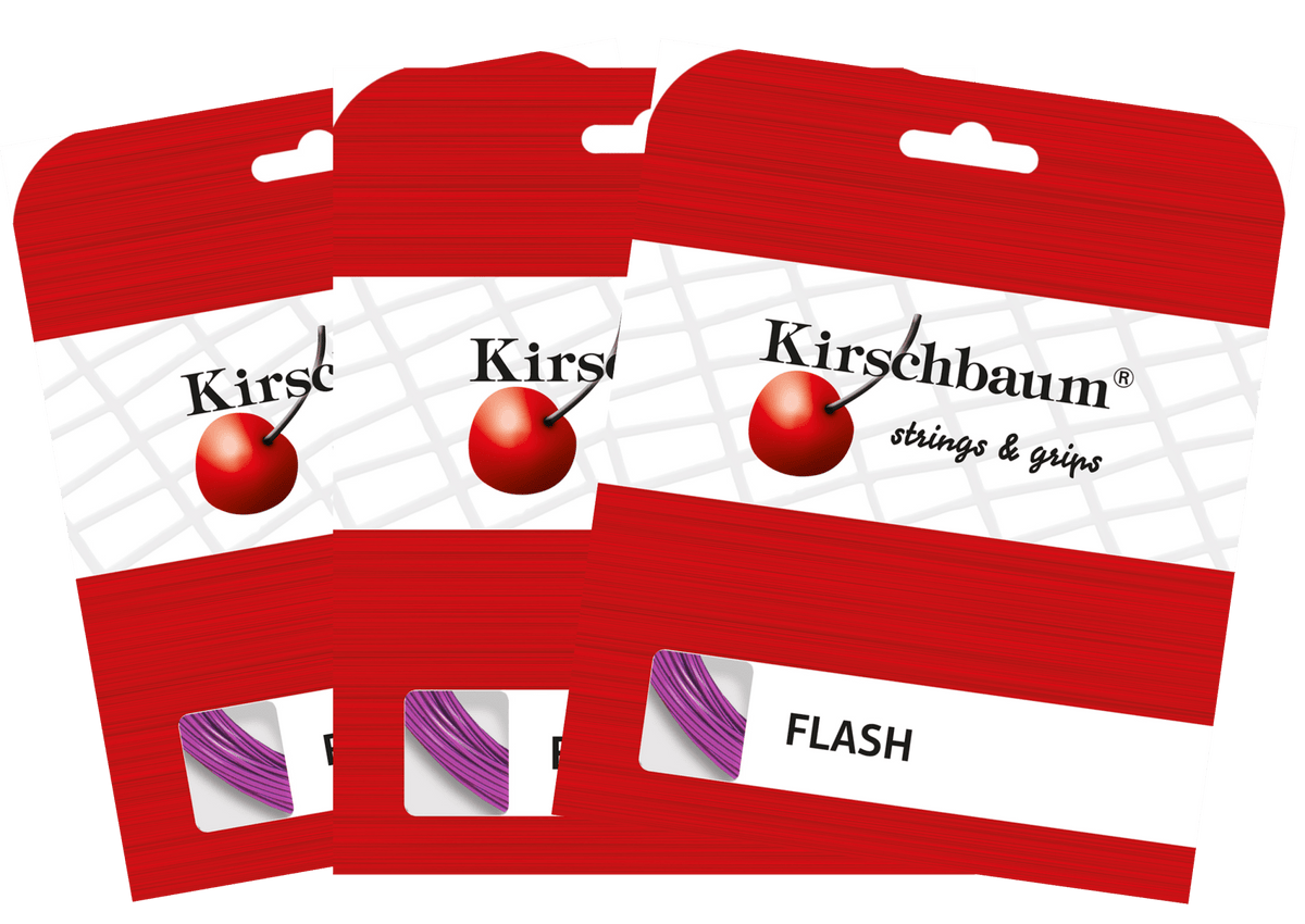 Kirschbaum Flash Tennis String Set - 3 Pack - Racquet Point