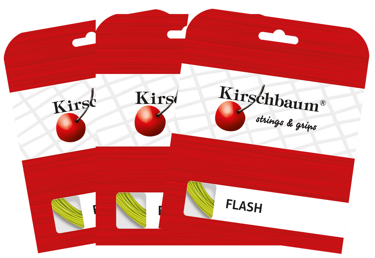 Kirschbaum Flash Tennis String Set - 3 Pack - Racquet Point