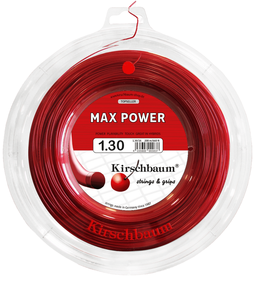 Kirschbaum Max Power Tennis String Reel - 660 ft. - Racquet Point