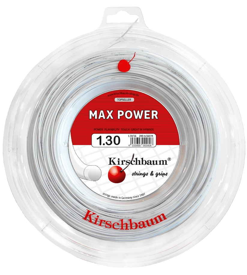 Kirschbaum Max Power Tennis String Reel - 660 ft. - Racquet Point