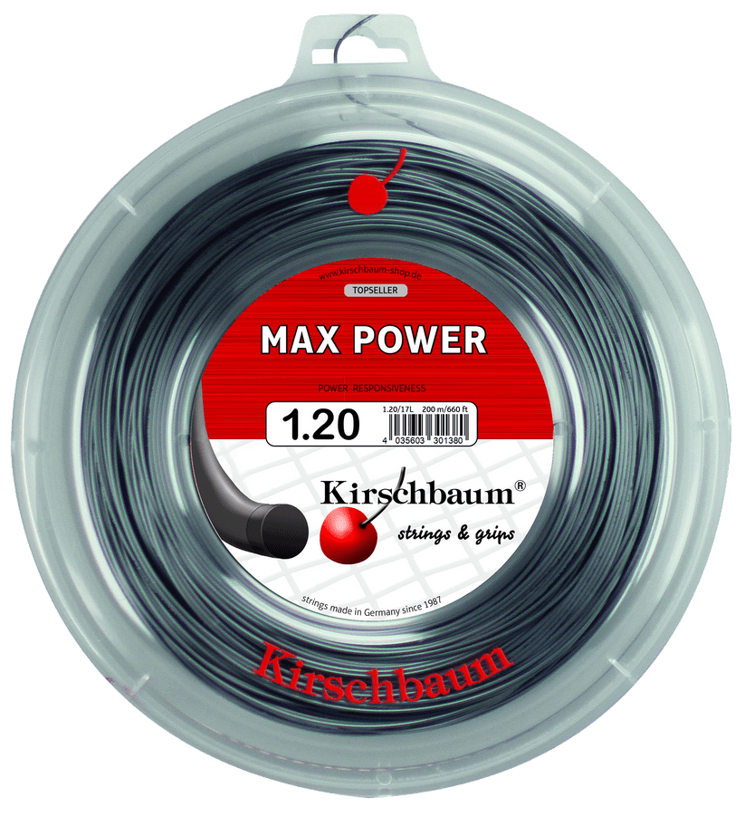 Kirschbaum Max Power Tennis String Reel - 660 ft. - Racquet Point