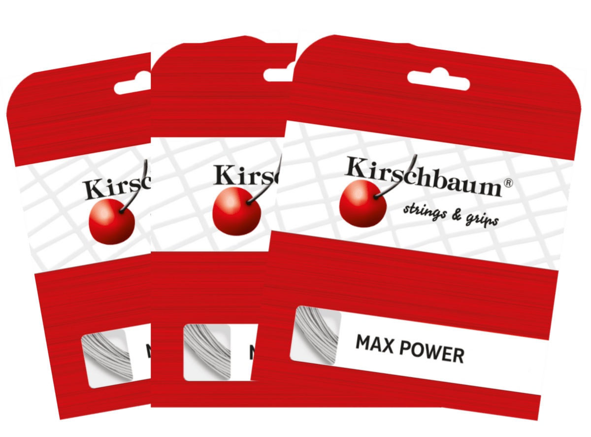 Kirschbaum Max Power Tennis String Set - 3 Pack - Racquet Point