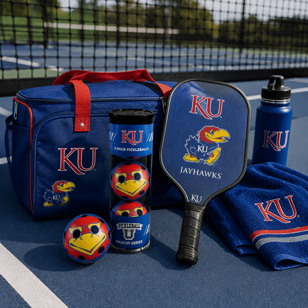 Kansas Jayhawks Pickleball Balls - Racquet Point