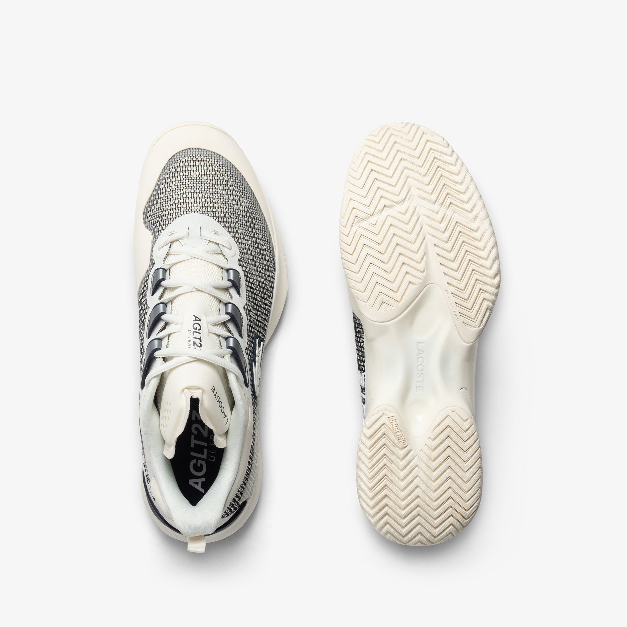 Lacoste AG - LT23 Ultra Men's Tennis Shoes - Off White/Navy - Racquet Point