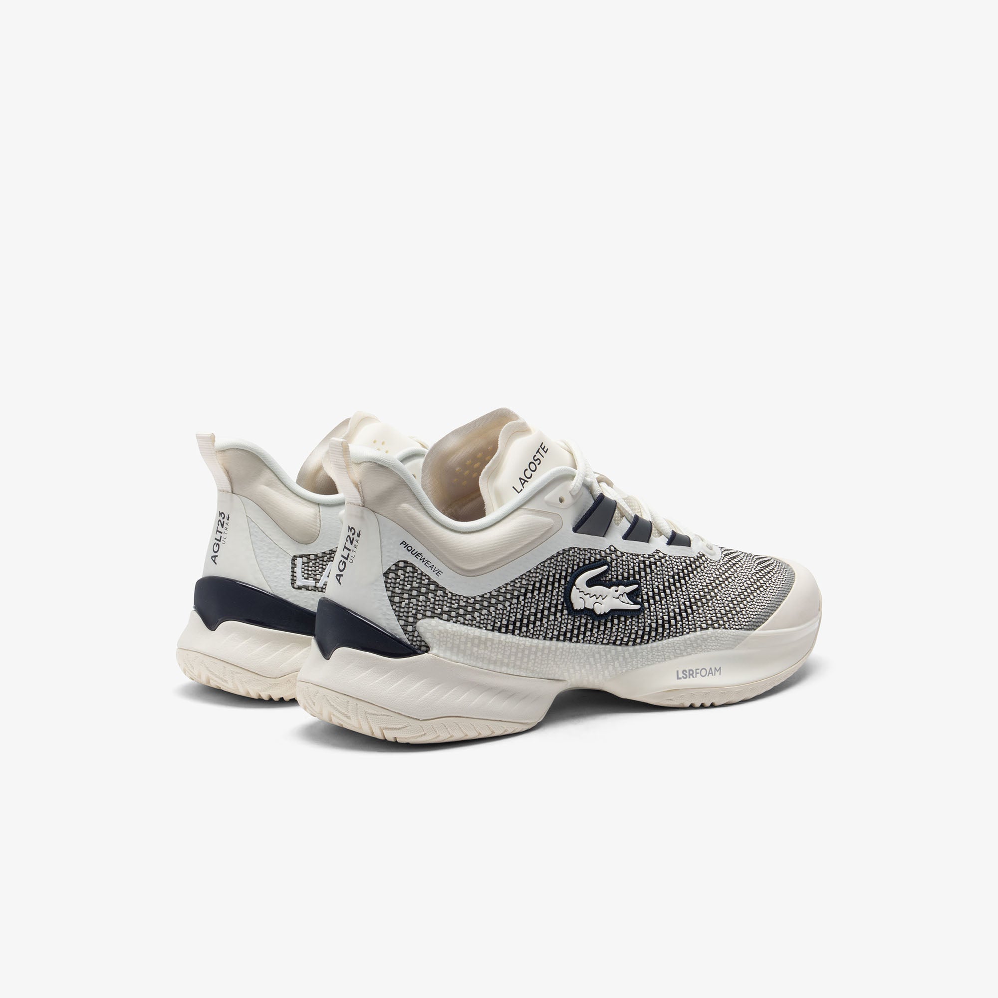 Lacoste AG - LT23 Ultra Men's Tennis Shoes - Off White/Navy - Racquet Point