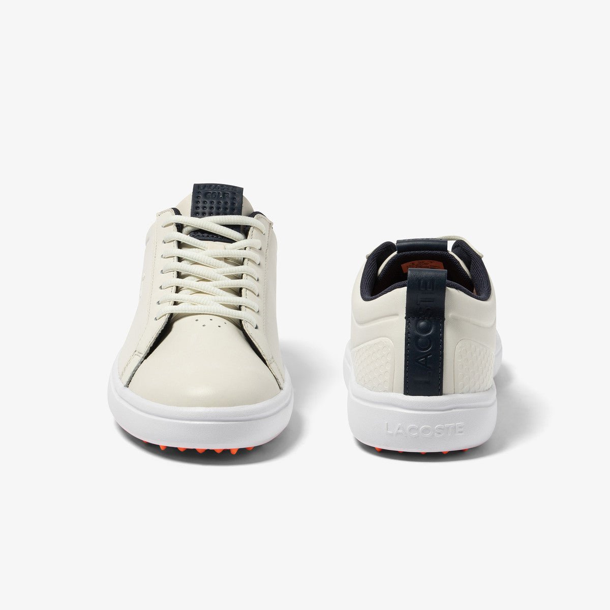 Lacoste G ELITE Men's Synthetic Golf Shoes - Beige/Black - Racquet Point