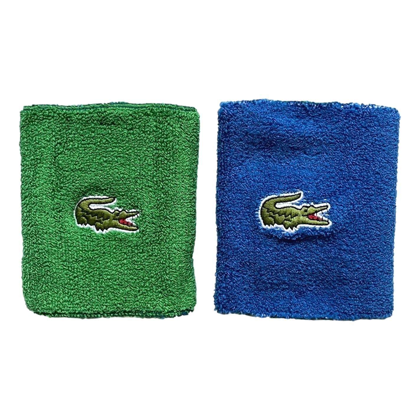 Lacoste Reversible Tennis Wristbands - Racquet Point