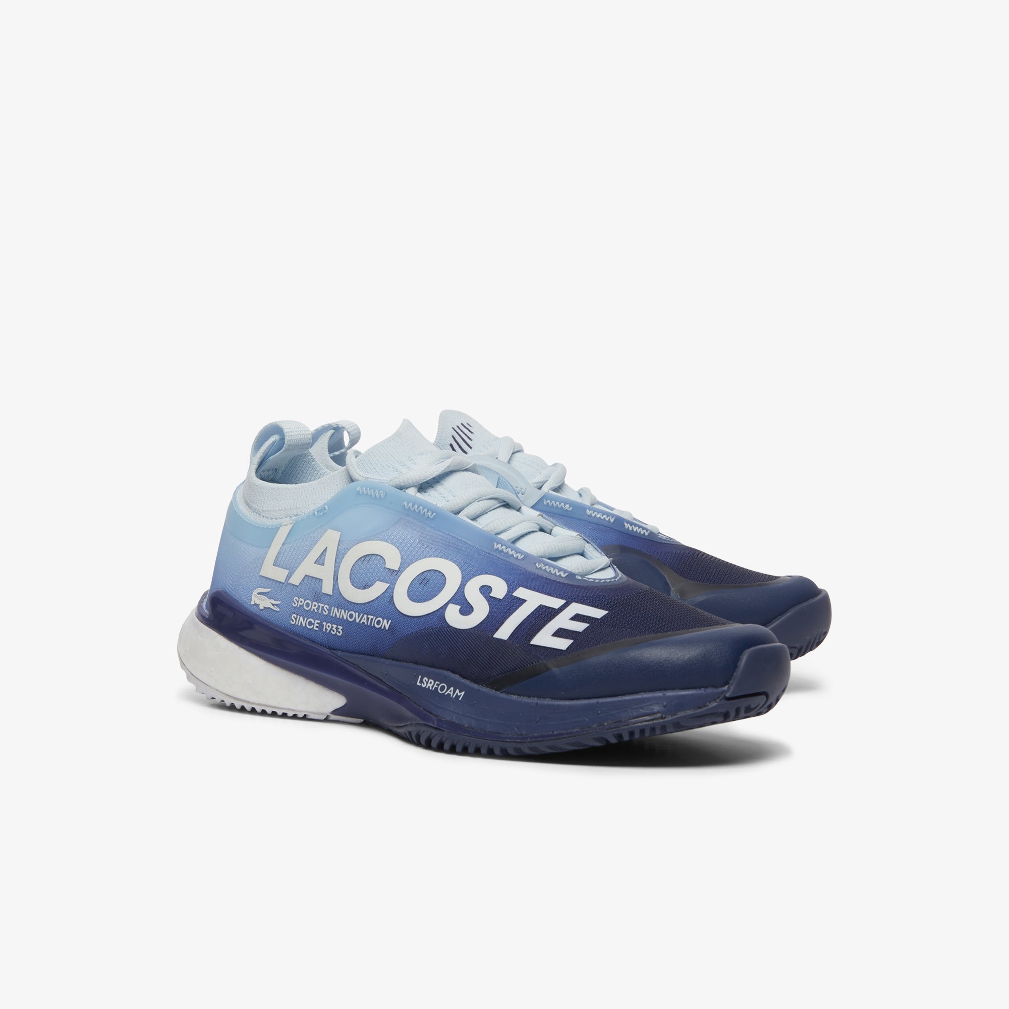 Lacoste Women's AG - LT25 Light Tennis Shoes - Blue - Racquet Point