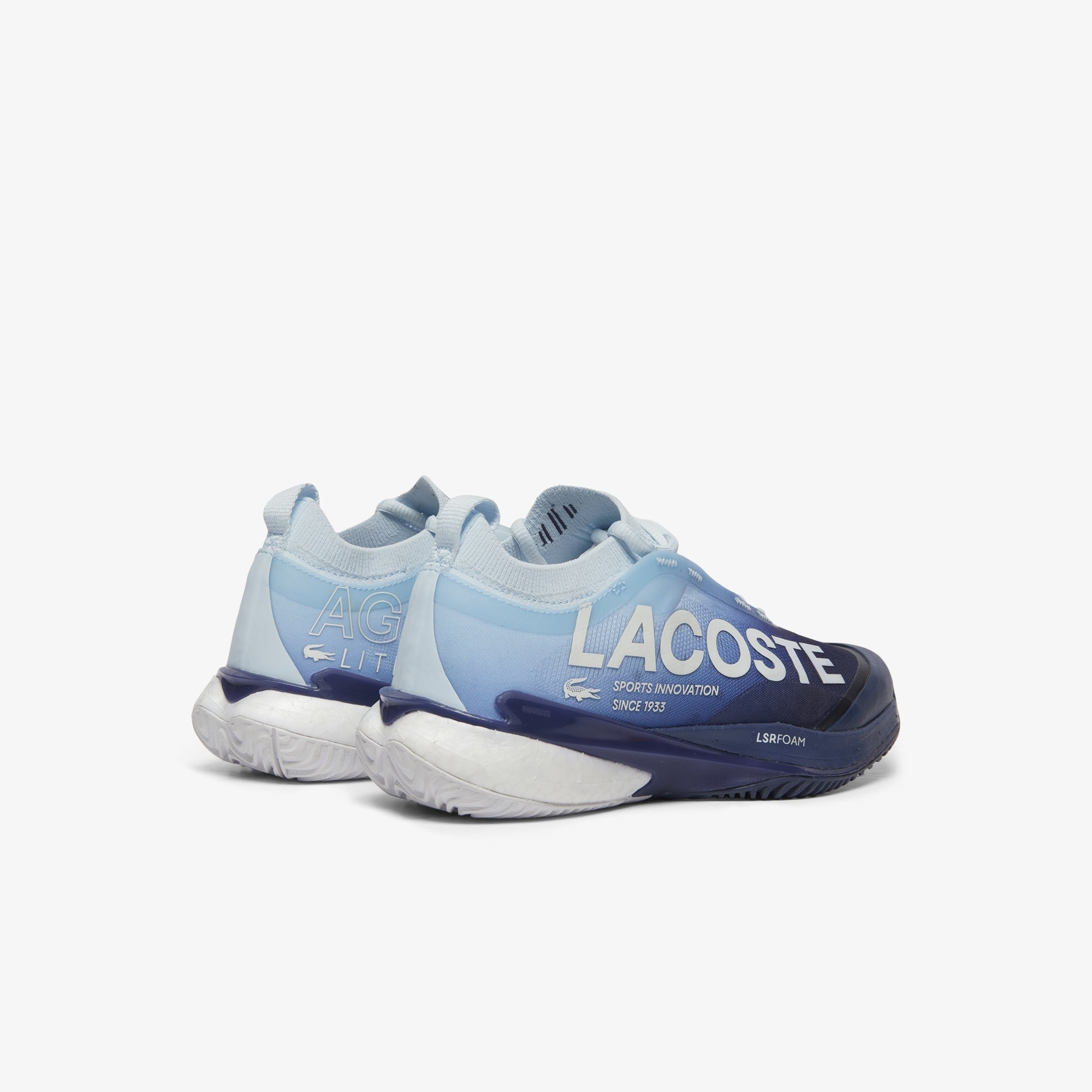 Lacoste Women's AG - LT25 Light Tennis Shoes - Blue - Racquet Point