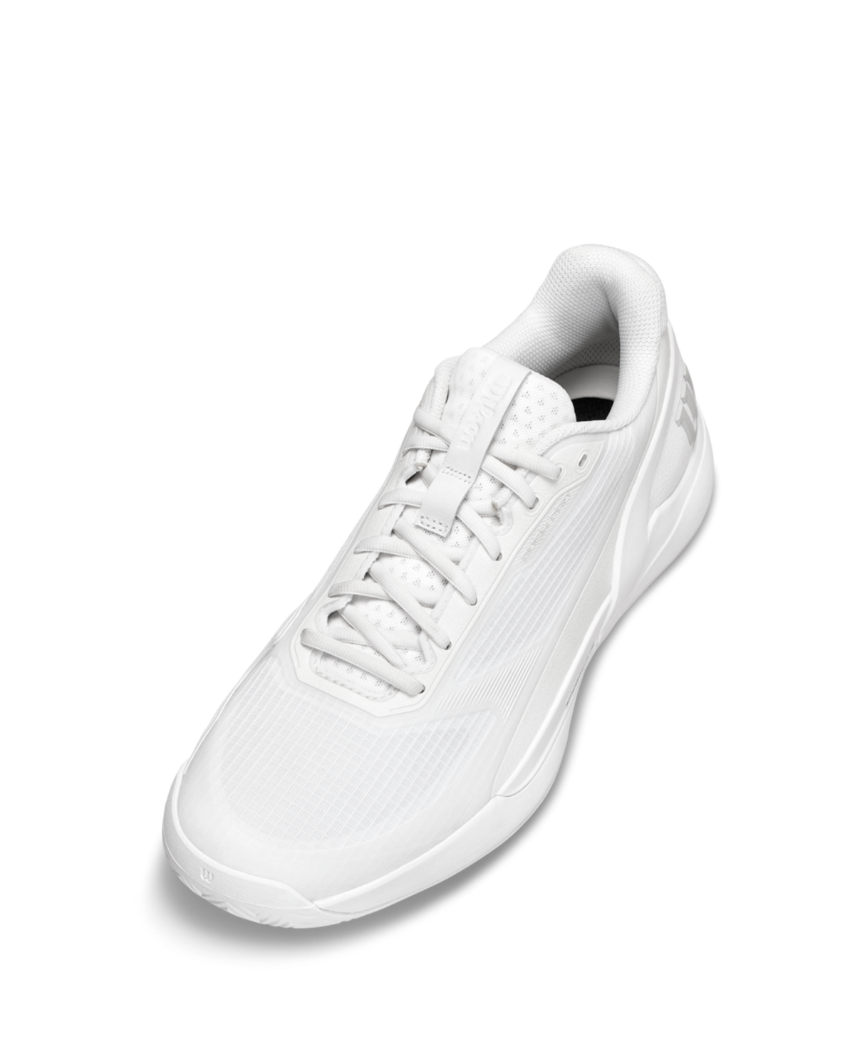 Wilson Rush Pro 5 Men's Tennis Shoes - White/White - Racquet Point