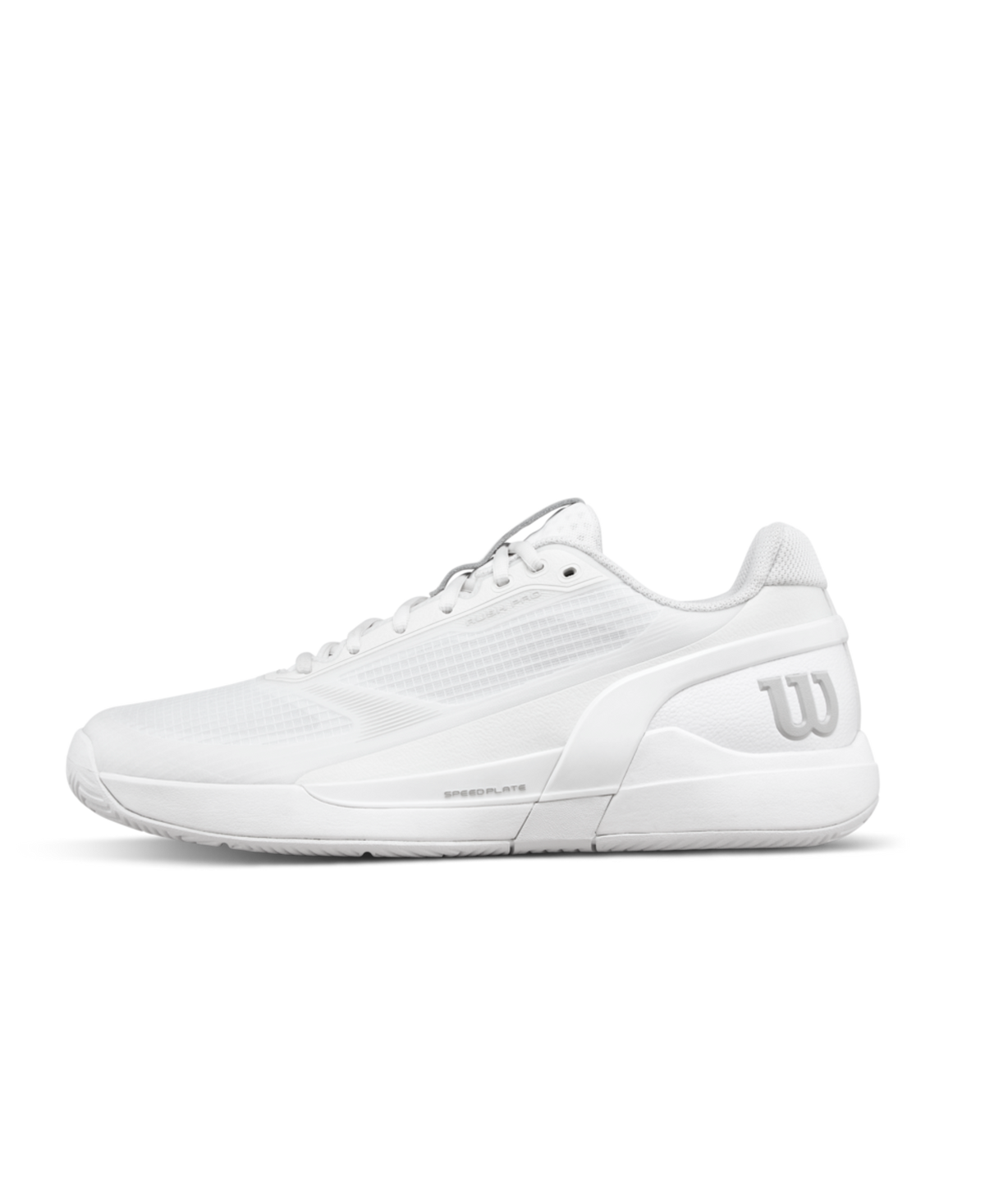 Wilson Rush Pro 5 Men's Tennis Shoes - White/White - Racquet Point