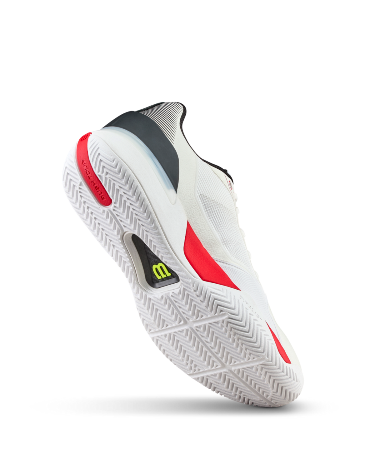 Wilson Rush Tour 5 Men's Tennis Shoes - White/Black - Racquet Point