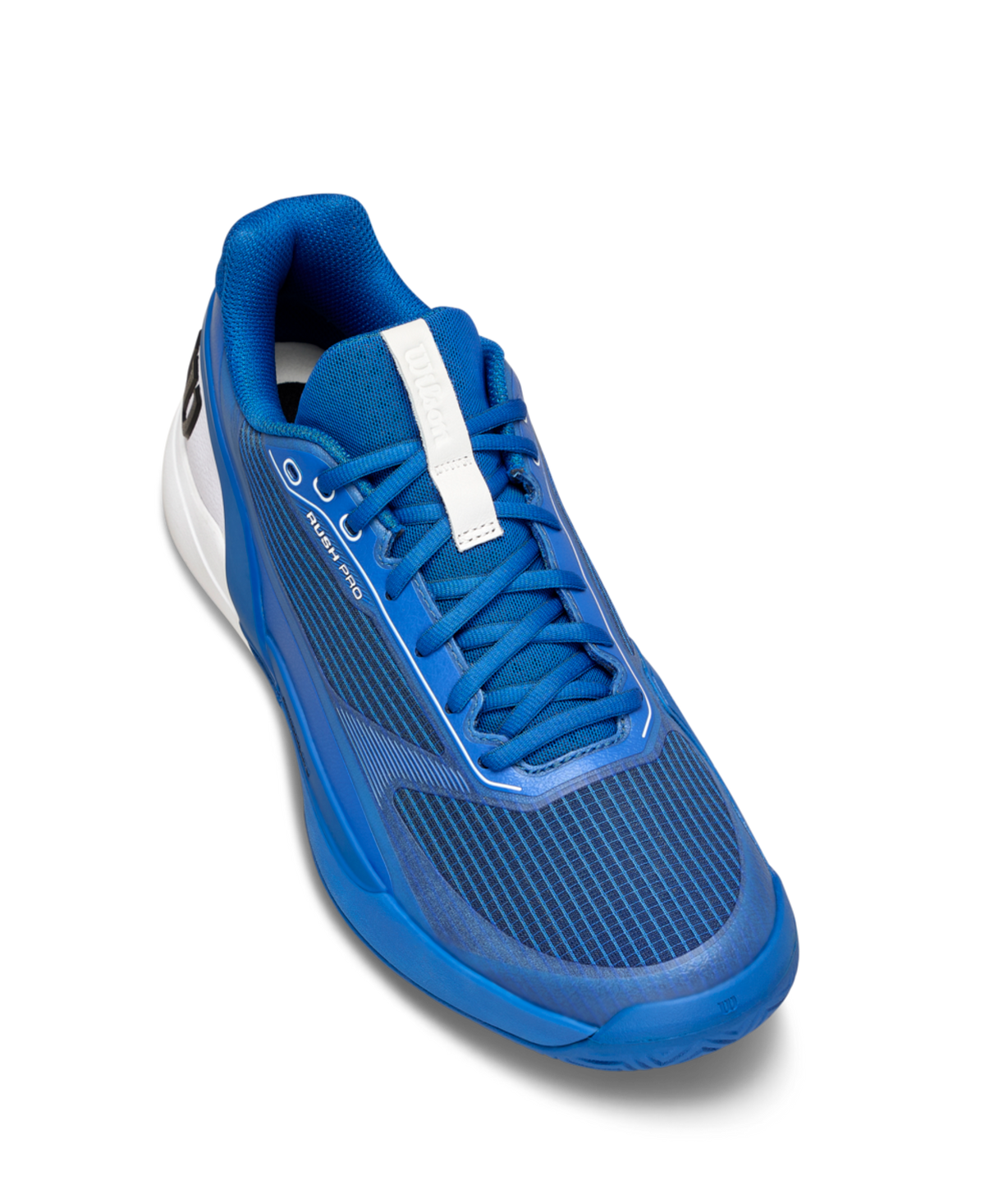 Wilson Rush Pro 5 Men's Tennis Shoes - Deja Vu Blue/White - Racquet Point