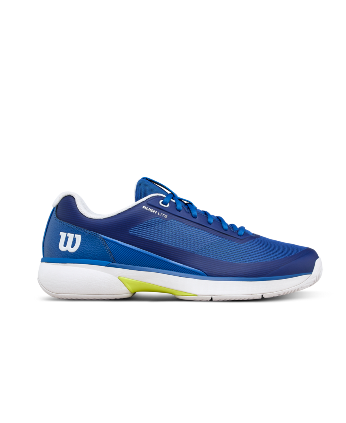 Wilson Rush Lite 5 Men's Tennis Shoes - Deja Vu Blue/White - Racquet Point