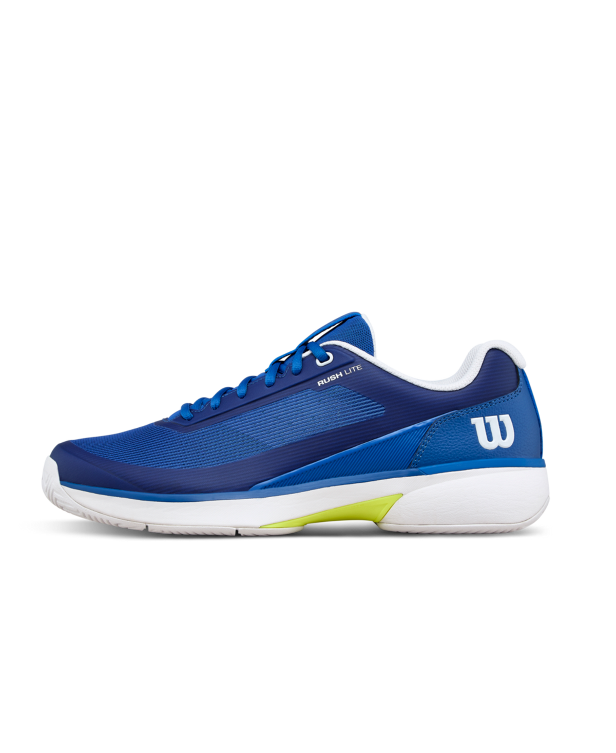 Wilson Rush Lite 5 Men's Tennis Shoes - Deja Vu Blue/White - Racquet Point
