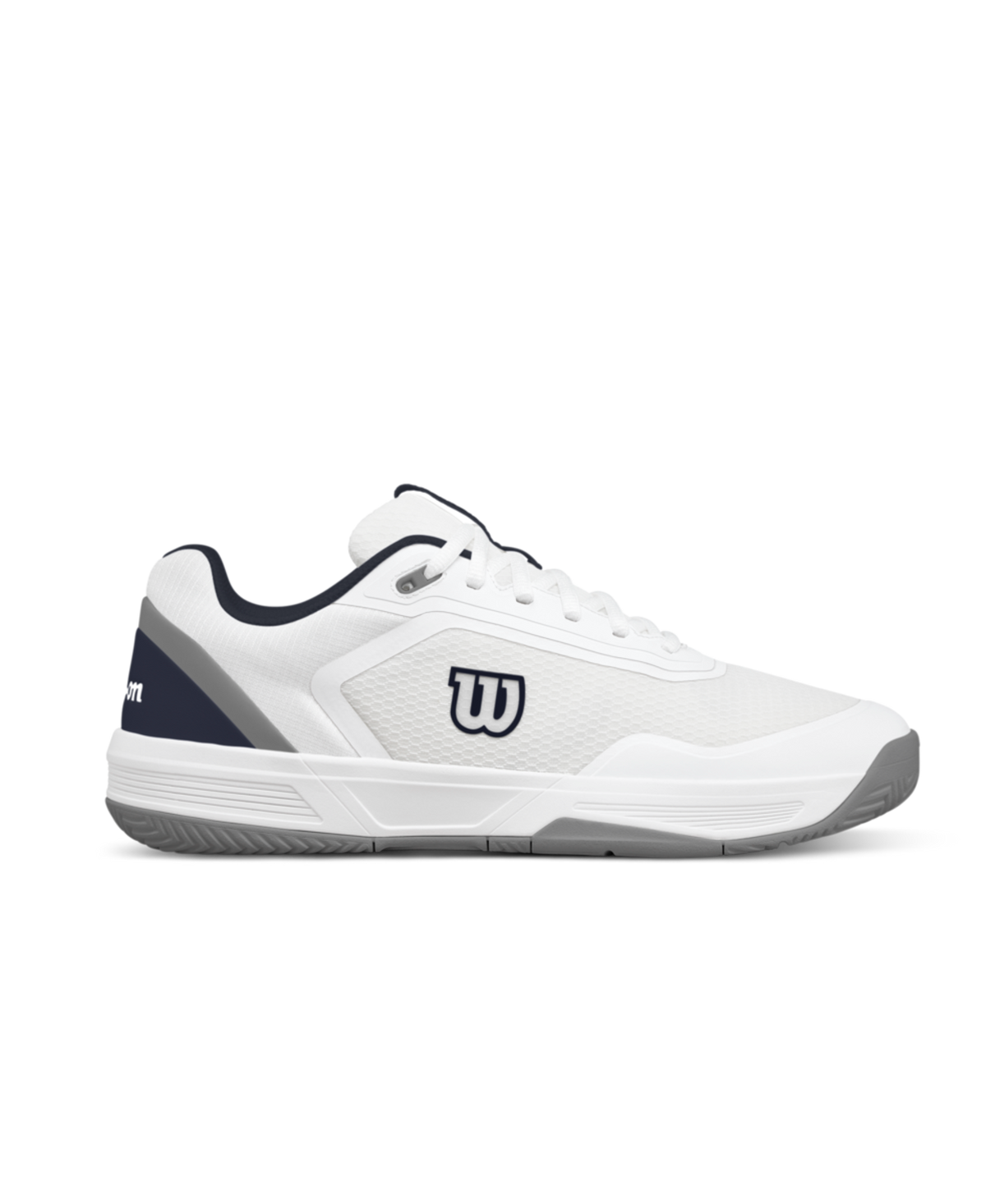 Wilson CourtGlide Men's Tennis Shoes - White/Navy Blazer - Racquet Point