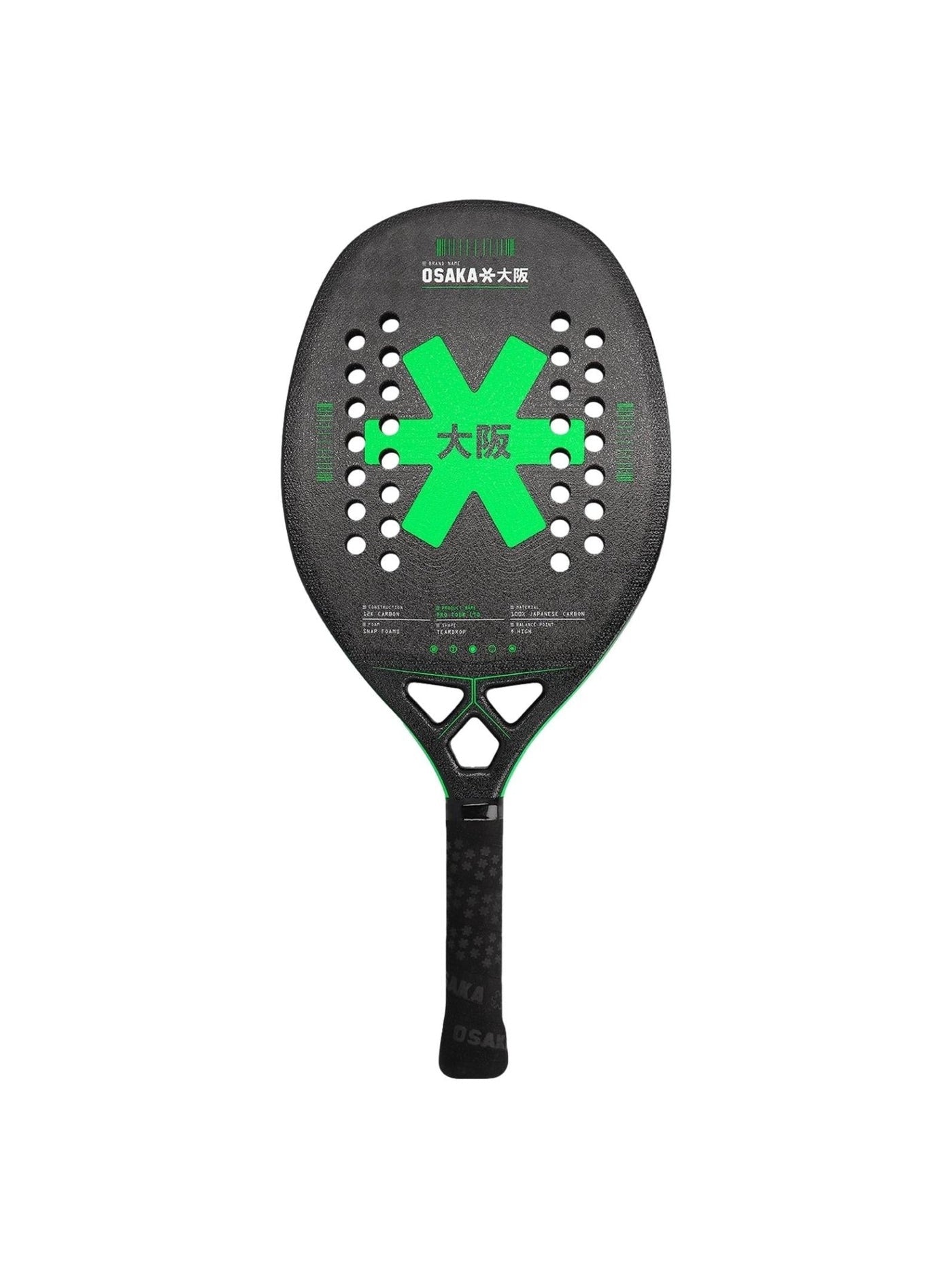 Osaka Beach Tennis Racket - Pro Tour LTD | Iconic Black - Racquet Point