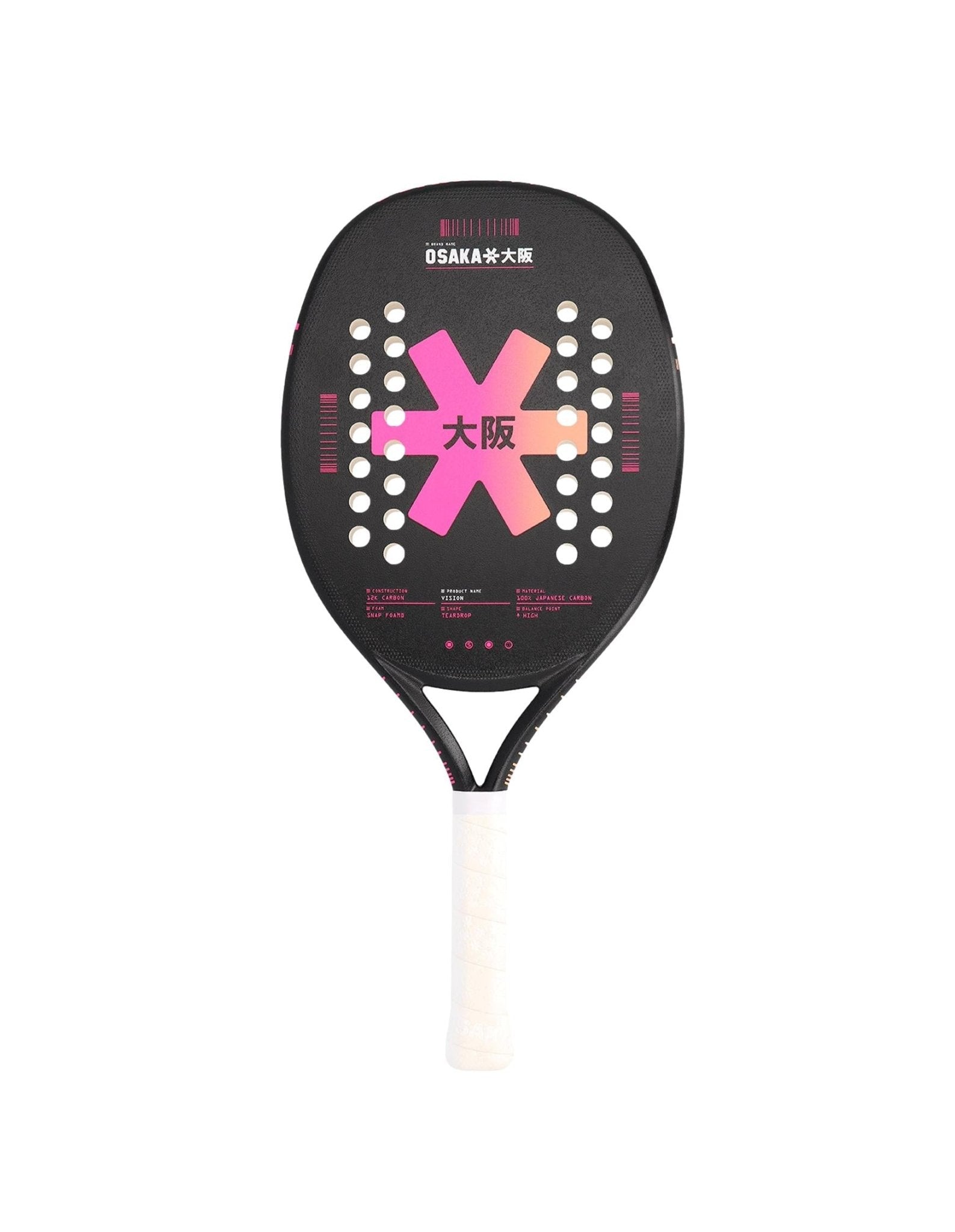 Osaka Beach Tennis Racket - Vision | Fluo Pink - Racquet Point