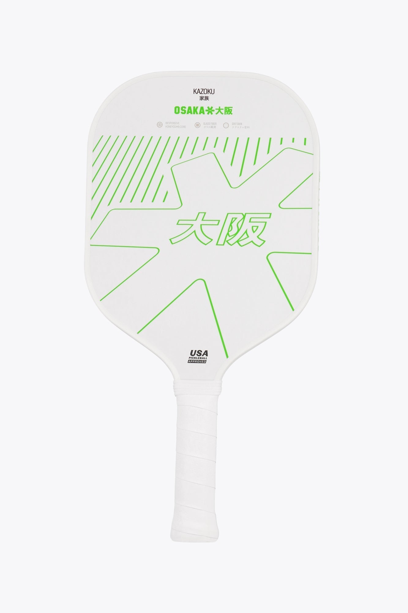 Osaka Pickleball Paddle Kazoku - Iconic White - Racquet Point