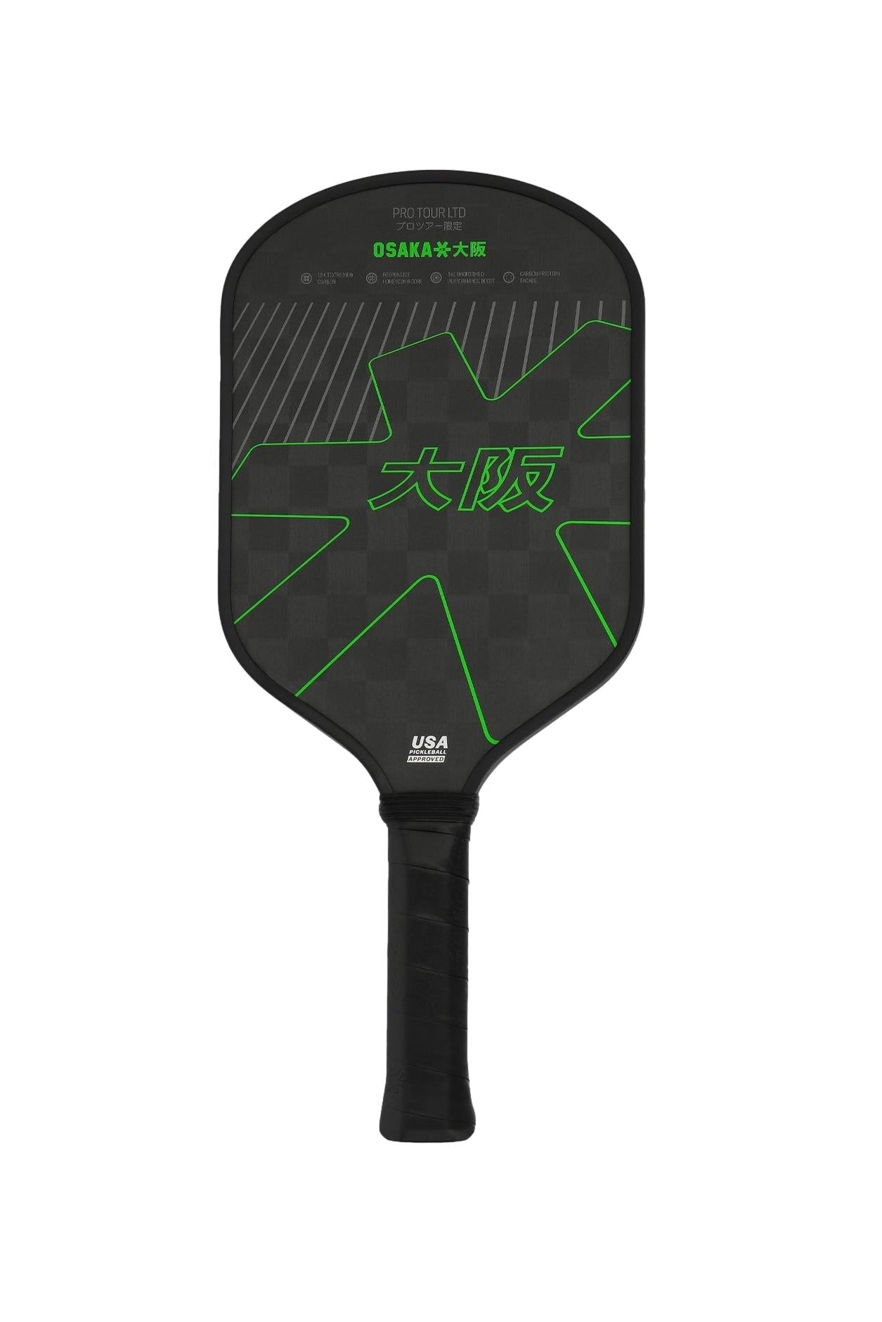 Osaka Pickleball Paddle Pro Tour LTD - Iconic Black - Racquet Point