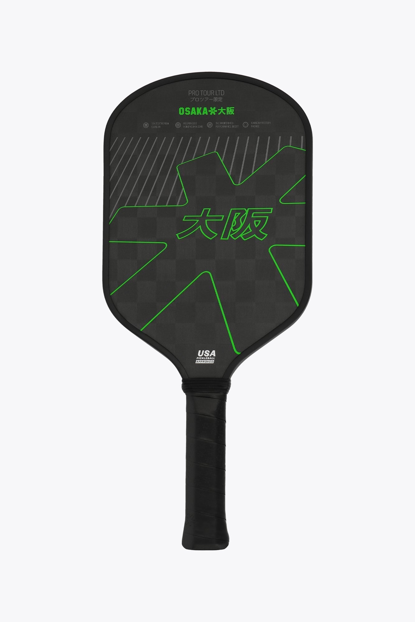 Osaka Pickleball Paddle Pro Tour LTD - Iconic Black - Racquet Point