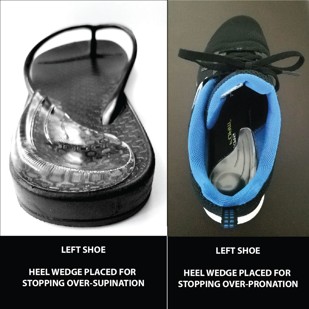 Soul Insole Heel Wedge (Re-Usable, Adhesive) - Racquet Point