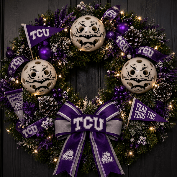 TCU Horned Frogs Pickleball Balls - Racquet Point