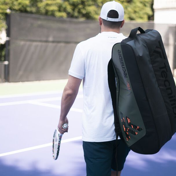 Tecnifibre Tour Endurance 12R Khaki Bag - Racquet Point