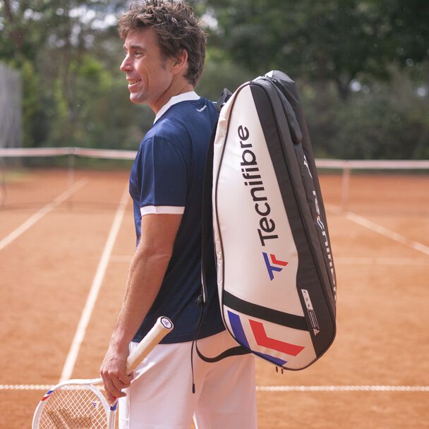Tecnifibre Tour Endurance White 12R Tennis Bag - Racquet Point