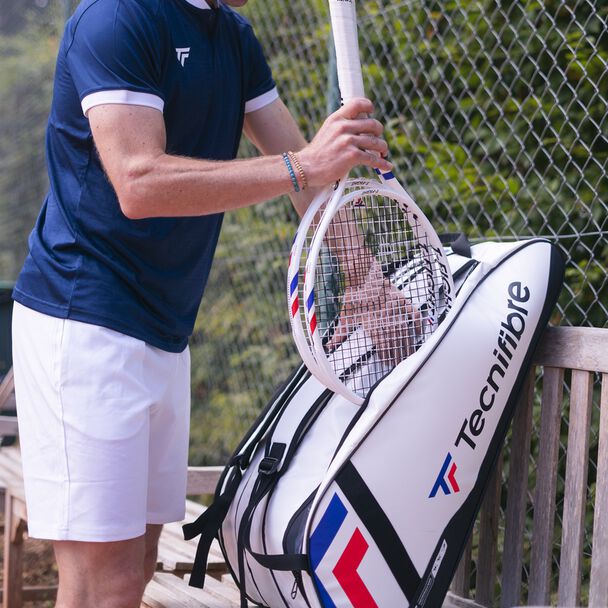 Tecnifibre Tour Endurance White 15R Tennis Bag - Racquet Point