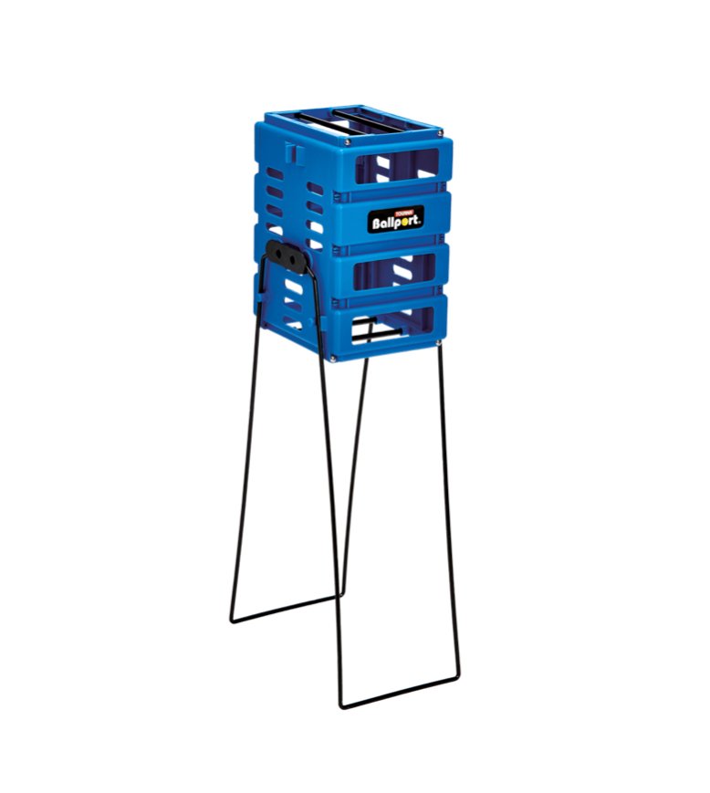 Tourna Mini Ballport - Lightweight Tennis Ball Hopper Holds 36 Balls