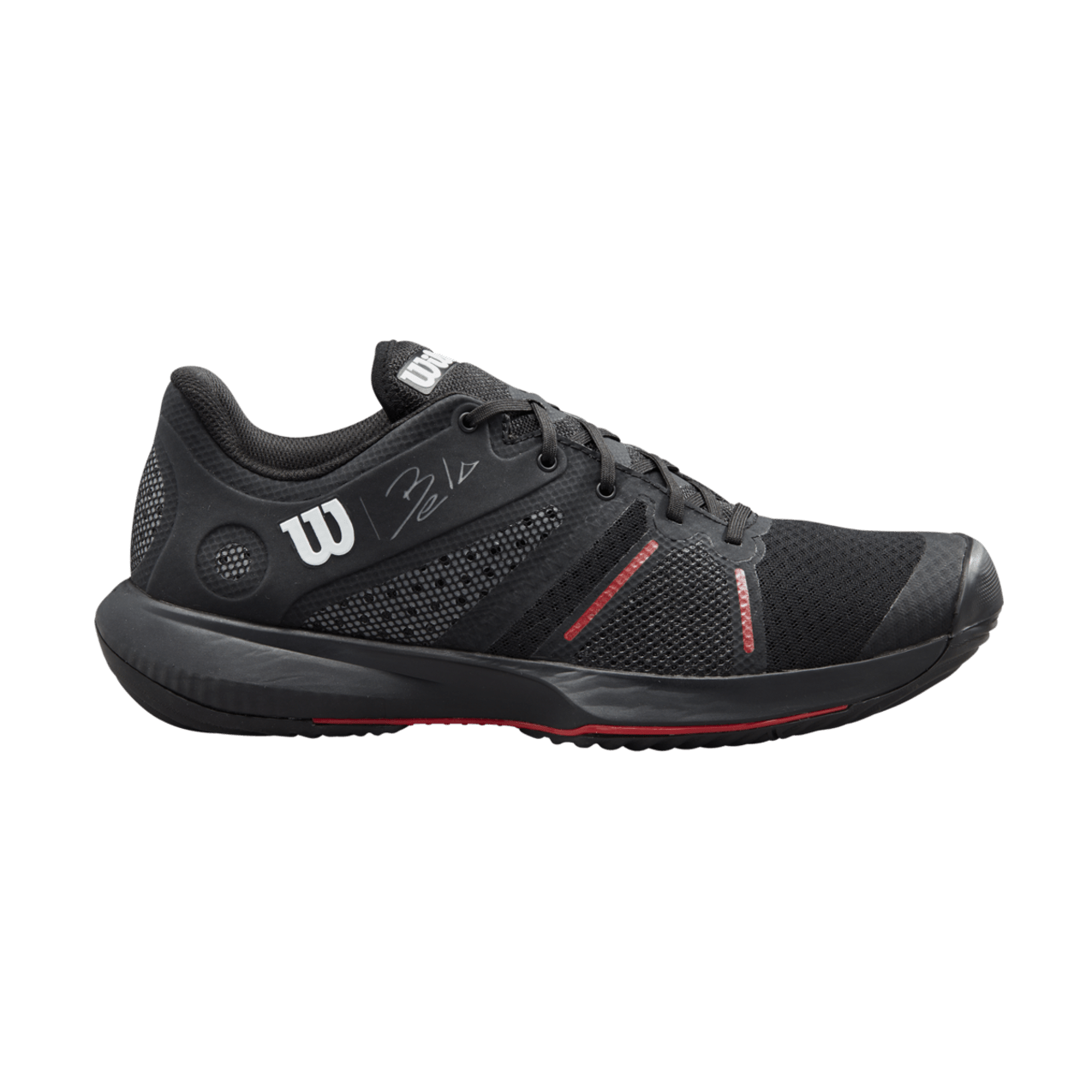 Wilson Bela Pro Men's Padel Shoes - Black/Ebony - Racquet Point