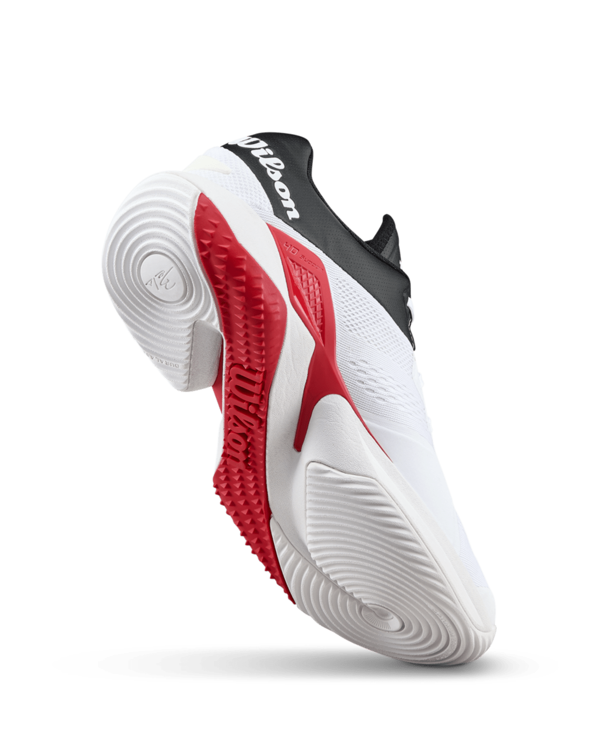 Wilson Bela Tour Men's Padel Shoes - White/Infrared - Racquet Point