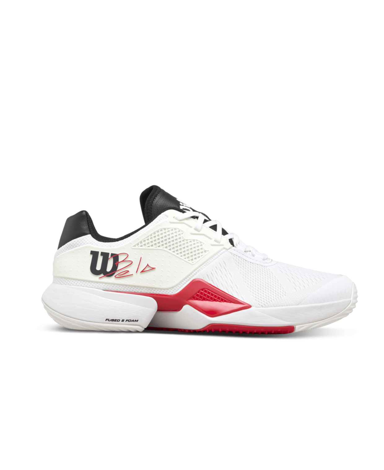 Wilson Bela Tour Men's Padel Shoes - White/Infrared - Racquet Point