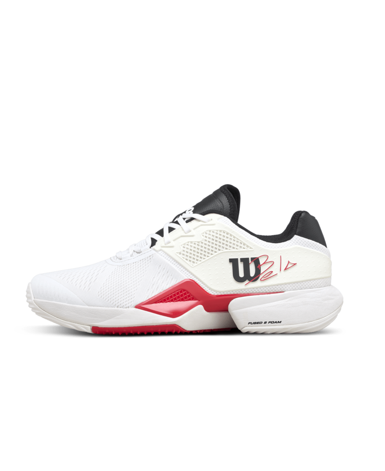 Wilson Bela Tour Men's Padel Shoes - White/Infrared - Racquet Point