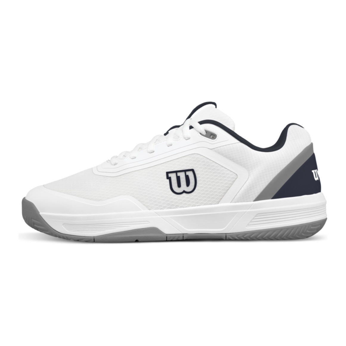 Wilson CourtGlide Men's Tennis Shoes - White/Navy Blazer - Racquet Point