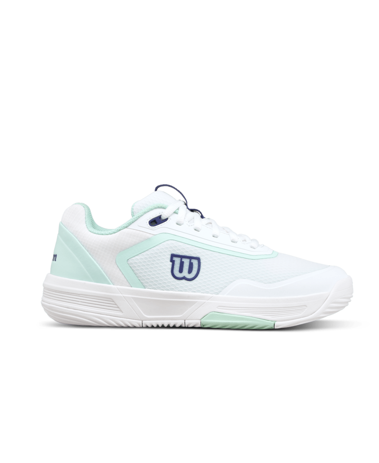 Wilson CourtGlide Padel Women's Padel Shoes - White/Bay - Racquet Point