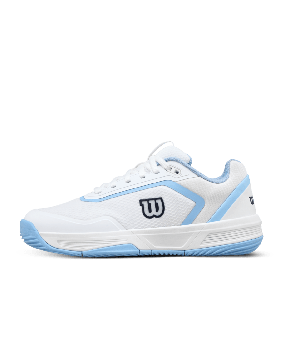 Wilson CourtGlide Women's Padel Shoes - White/Airy Blue - Racquet Point