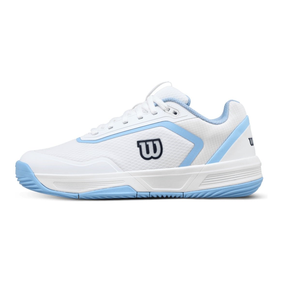Wilson CourtGlide Women's Padel Shoes - White/Airy Blue - Racquet Point