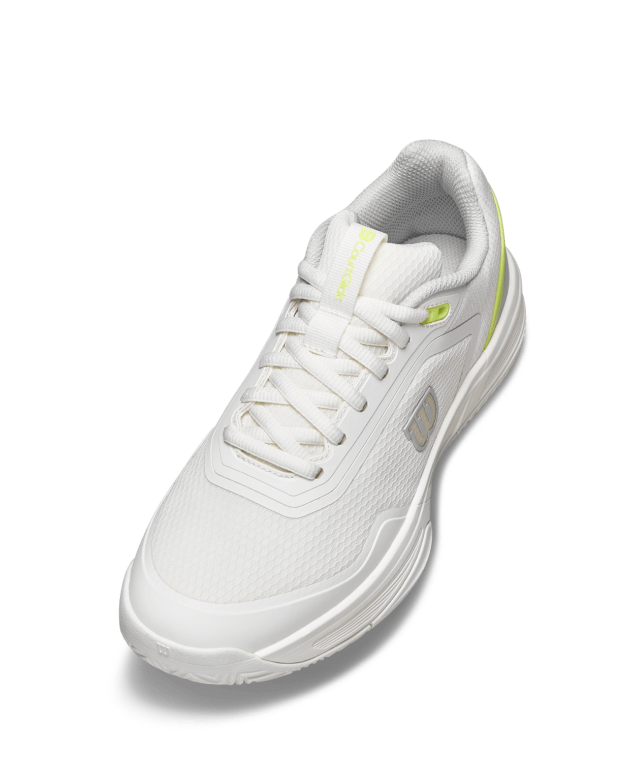 Wilson CourtGlide Women's Tennis Shoes - Snow White/Microchip - Racquet Point
